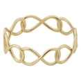 thumbnail image 2 of 14k Yellow Gold Infinity Ring, 2 of 4
