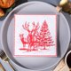 thumbnail image 5 of Servilletas Estampadas onlyliua Colores Navideños Desechables, 5 of 6