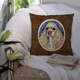 thumbnail image 3 of Carolines Treasures 7178PW1414 Buff Cocker Spaniel Fabric Decorative Pillow, 3 of 4