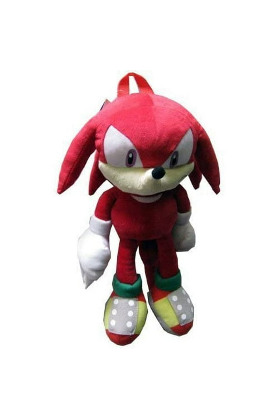 Doll Plush Backpack - Red Knuckles the Echidna (20 Inch)