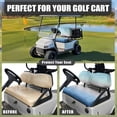 thumbnail image 4 of Garronmavis Golf Cart Seat Covers Blue Golf Cart Elastic Seat Covers for Outdoor Protection Smooth Surface Gradient Color Interior Accessories, 4 of 7