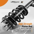 thumbnail image 4 of maXpeedingrods Front Struts for Toyota Tacoma RWD 2005-2015, 271106 271105 Shock Absorbers Complete Struts with Coil Spring Assembly 2Pcs, 4 of 9