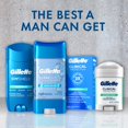 thumbnail image 5 of Gillette Clinical Antiperspirant Deodorant for Men, Ultimate Fresh Scent, Advanced Solid, 2.6 Ounce (Packaging May Vary), 5 of 5