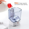 thumbnail image 3 of Automatic Hand Sanitizer Dispenser Touchless 700ml per Gel Liquid Infrared Sensor Auto Hand Soap Dispenser Wall Mount Touch Free for Home Bathroom Kitchen Office School Hospital Hotel Outdoor, 3 of 5