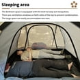 thumbnail image 4 of Fireproof Hot Tent 2 Person Waterproof Extend Dome Tent with Stove Jack & Snow Skirt, for Camping Hiking Hunting Winter 4 Season, 4 of 12