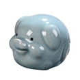 thumbnail image 4 of DOLITY Ceramics Tea Pet Adorable Small Animal Sculpture for Tea Room Bookcase Hotel Pig, 4 of 9