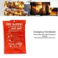 thumbnail image 4 of Emergency Fire Blanket Fiberglass Blanket Retardant Blanket T7W6, 4 of 9