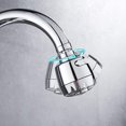 thumbnail image 4 of Robinet de Cuisine Aérateur Pivotant à 360 Degrés 2 Modes Douche Réglable H, 4 of 5