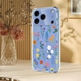 thumbnail image 6 of TECH CIRCLE for iPhone 16 Flexible TPU Case [6.6ft Military-Grade Drop Protection] [Anti Peel Off Tech] Clear Cute Butterfly Flower Floral Pattern TPU Bumper Slim Cover for Women Girls,B, 6 of 6