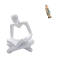 thumbnail image 6 of Abstract Thinker Figurine Virgin Mary Statue Sculpture with Resin Material for Living Room and Office Decor, 6 of 8