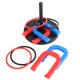 thumbnail image 5 of Zonh 2 Kit/18 piezas de anillos de lanzamiento circulares de herraduras, juego de lanzamiento de anillos de plástico multifuncional, suministros para niños, juguetes educativos para el hogar,, 5 of 5