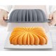 thumbnail image 4 of Silicone Bread Loaf Pan With Fluted Design, Food Grade Non-Stick Silicone Baking For Cake, Metal Reinforced Frame Secure, 4 of 9
