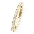 thumbnail image 3 of Aonejewelry 0.25 Ctw. Elegant and Simple Diamond Wedding Band In 10K Yellow Gold, 3 of 4