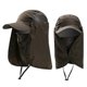 thumbnail image 4 of Hat Sun Fishing Cap Beach Wide Cover Face Anti-UV Sun Protection Foldable Cycling Quick Dry Waterproof Men Women for Hunting Camping Hiking Climbing, 4 of 5