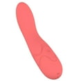 thumbnail image 4 of Hush Vibes Vibromasseur en Silicone Rechargeable pour Point G, Corail, 4 of 5