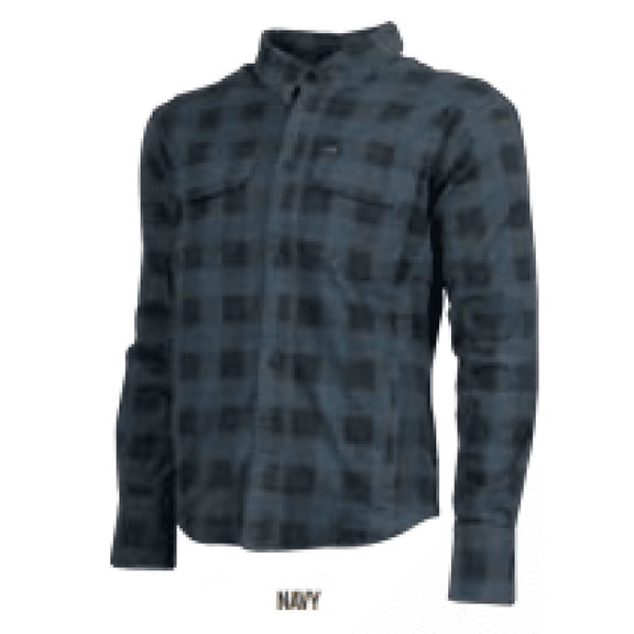 Speed and Strength True Grit Armored Motoshirt Navy/Black - Large