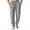 100#Gray, variant on Mens Pajama Pants Leopard Print Soft Drawstring Elastic Waist Sleep Pants with Pockets Lightweight Loungewear Jogger Bottoms