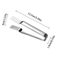 thumbnail image 2 of Stainless Steel Tea Infuser Tool with Squeezer and Rest Multipurpose Kitchen and Bar Utility Clip, 2 of 6