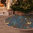 thumbnail image 5 of KLL Christmas Tree Skirt,Party Decorations Farmhouse for Christmas Decorations Holiday Party 36" -Deers In The Forest 1, 5 of 6