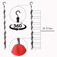 thumbnail image 2 of LAICAIW Closet Hanging Cap Keeper Closet Cap Racks Hats Holders Closet Hook Storage Organizer-Fit Most Hats-No Hats Included (2), 2 of 4