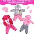 thumbnail image 2 of Set de ropa para muñecas UNICORN ELEMENT, 9 piezas, 40-45 cm, con accesorios, 2 of 8