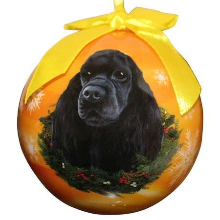 Personalized Christmas Ball Ornaments Uk Cocker Spaniel Christmas Ornament Shatter Proof Ball Easy To Personalize A Perfect Gift For Cocker Spaniel Lovers, High quality shatter-proof ornament By ES Pets ()