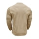 thumbnail image 4 of Blusas y camisas de manga larga con cuello redondo para hombre, blusa informal de moda con bloques de color, manga larga, cuello redondo, blusa de poliéster, algodón y poliéster., 4 of 5
