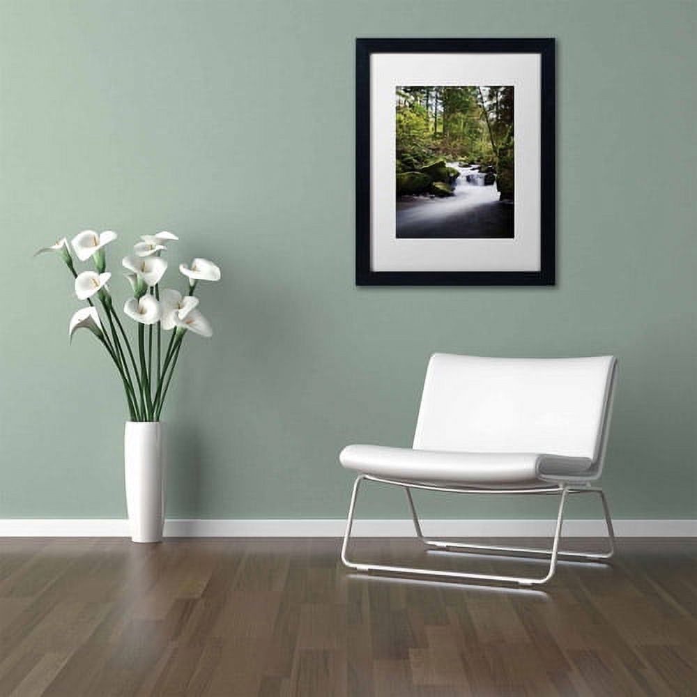 Trademark Fine Art "Time Out" Canvas Art by Philippe Sainte-Laudy, White Matte, Black Frame