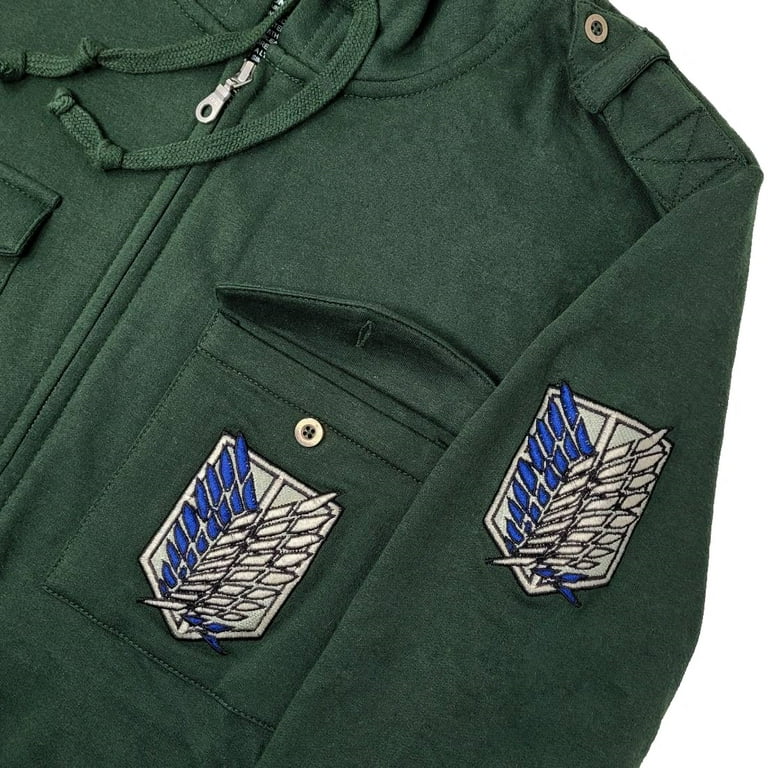 Attack on titan scout hoodie new arrivals