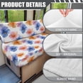 thumbnail image 6 of Garronmavis Aesthetic Flower RV Cushion Covers RV Cushion Covers Dinette Booth Seats Washable Cushion Slipcovers with Non Skid and Elastic for Kids Pets, 6 of 7
