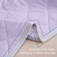 thumbnail image 5 of ROSEKIND Cooling Comforter for Hot Sleepers, OEKO-TEX Certified Lightweight Blanket, Soft & Breathable Cooling Quilt, 80x90in, Iced Lavender, 5 of 10