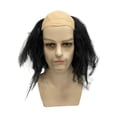 thumbnail image 3 of Accesorio de disfraces resistente al calor de pelaje para la tapa calvayada para el anime de Halloween de cosplay Negro, 3 of 8