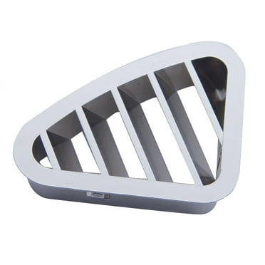 Chrome A/C Vent for 2001-2005 Peterbilt 330, 335, 377, 378, 379 - Driver Side