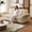 Chenille Beige, variant on 85'' Sofa Bed Full, Assembly, 3 in 1 Sleeper Sofa Beds, Flannel Pull Out Couch for Living Room, Charging & Adjustable Armrest, Comfy Loveseat for Small Space, Flannel Brown