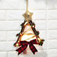 thumbnail image 3 of Christmas LED Garland Ornaments Hanging Decoration Home Navidad 2021 Wall Door Party Decorations New Year 2022 Garland Lights, 3 of 5