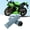 Blue, variant on YAHHU 2pcs 25mm/28mm 1 inch Motorcycle Hand Grips Comfortable Universal Throttle Twist Grip Handlebar Replacement Parts for Dirt Bike ATV Scooter Moped Black Color
