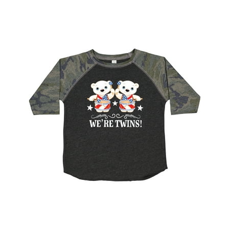 

Inktastic 4th of July Twins Gift Toddler Boy or Toddler Girl T-Shirt