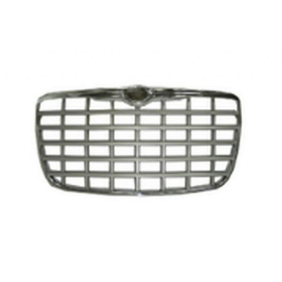 For Chrysler 300 2005-2010 Grille | Chrome/Silver | w/2.7 and 3.5L Eng. | CH1200275 | 4805926AC