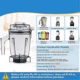 thumbnail image 4 of 48oz Pitcher Lids for Vitamix Lid Replacement, for Vitamix Stainless Steel Container, Ascent A2300, 4 of 5