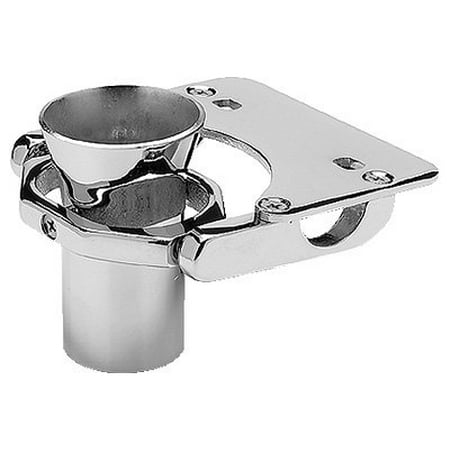 Base Plant Stand - Chair Rod Gimbal, Industries 8WD4200710 Heavy Quad Tube Chair Mount for Fishing 1Inch Tubing Duty and FLAT Gimbal Sailfish Rod 89181 Embroidered Base Plate with Stand By SEACHOICE