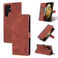 thumbnail image 1 of SaniMore for Samsung Galaxy S23 Ultra Case Magnetic Closure Wallet [RFID Blocking], Premium PU Leather Cover with Kickstand & Card Slot Full Body Protective Shell for Samsung S23 Ultra, Brown, 1 of 8