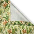thumbnail image 3 of Ambesonne Tropical Kitchen Curtains, Exoitc Plumeria Blooms, 55"x39", Multicolor, 3 of 3