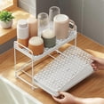 thumbnail image 5 of Coffee Cup Stand Food Grade Metal Cup Rack Stand Multifunctional Storage Rack Rustproof Coffee Cup Drain Holder A, 5 of 5