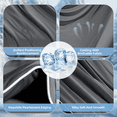thumbnail image 6 of Cooling Comforter Queen Size, Cooling Blankets for Hot Sleepers and Night Sweats,TENCEL™ Lyocell Summer Comforter Grey, 6 of 7