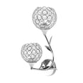 thumbnail image 2 of Modern wall of crystal Light Lamp Shiny Gorgeous Bedroom Sconce Lighting Fixture with 2 Heads, E26/E27 Socket - _Left, 2 of 8