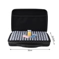 thumbnail image 3 of Diamond Painting Storage Containers 80 Slots Diamond Embroidery Storage Box with Nail Art Craft Accessory Portable Bead Storage Container Shockproof Durable High Capacity, 3 of 9