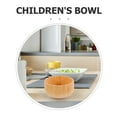 thumbnail image 2 of WEUVEB Cereal Bowls Bamboo Khaki 1Pack For Parties, 2 of 8