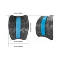 thumbnail image 3 of Adjustable Waist Stretching Massager Arc Design Back Stretcher Practical Back Stretching Support Device with Multiple Massage Points for Yoga Weight Training Home, 3 of 9