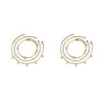 thumbnail image 1 of Wweixi 3 Pieces Anklets Heart-shaped Hanging Decor Ankle Bracelets for Girls Gold 2Set, 1 of 6