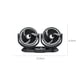 thumbnail image 3 of Ventilador plegable de doble cabezal para coche | Ventilador de salpicadero ajustable 360° para camionetas y minivans | Alimentación por USB, 2 velocidades y potente flujo de aire | Refrigeración, 3 of 7